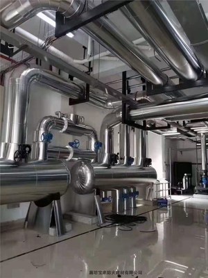 山東濱州無棣縣外包鐵皮內(nèi)包巖棉管道保溫材料在機(jī)電化工領(lǐng)域的應(yīng)用